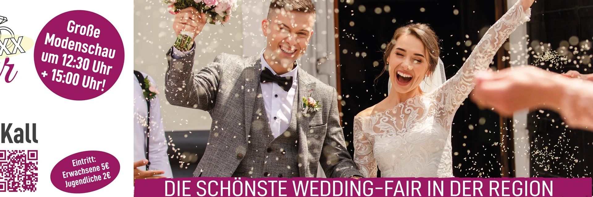 Wedding Glamour MAXXX in Kall – offizieller Veranstaltungsbanner